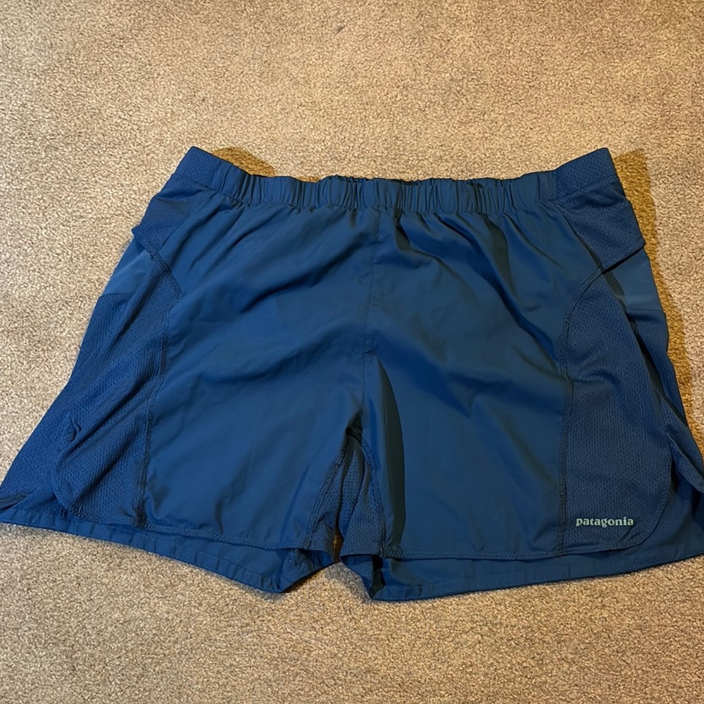 Patagonia Navy Active Shorts